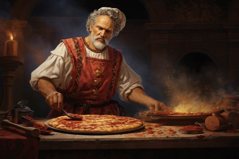 Пицца в Риме
