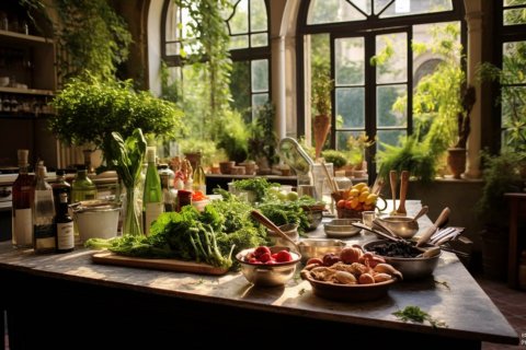 Aula de Culinária